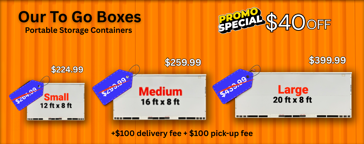 To Go Box Pricing Promo